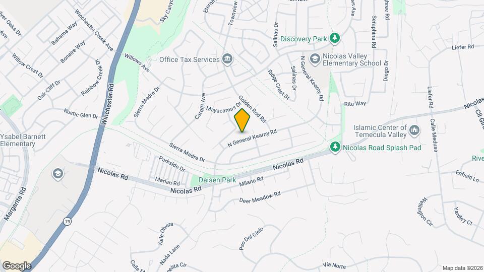 39879 N General Kearny Rd Mapa y Detalles de la Ubicación