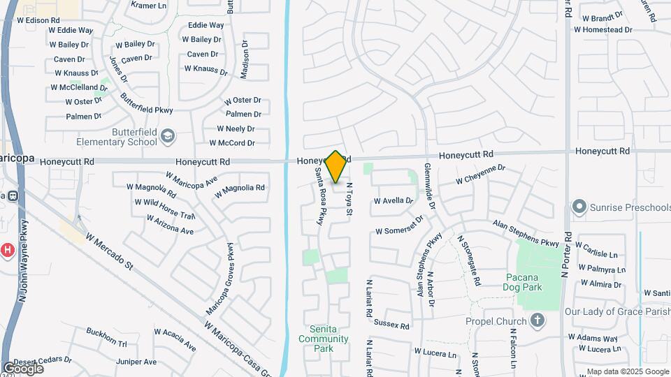 42814 W Irene Rd Map and Location Details