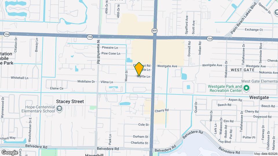 4630 Myrtle Ln Map and Location Details