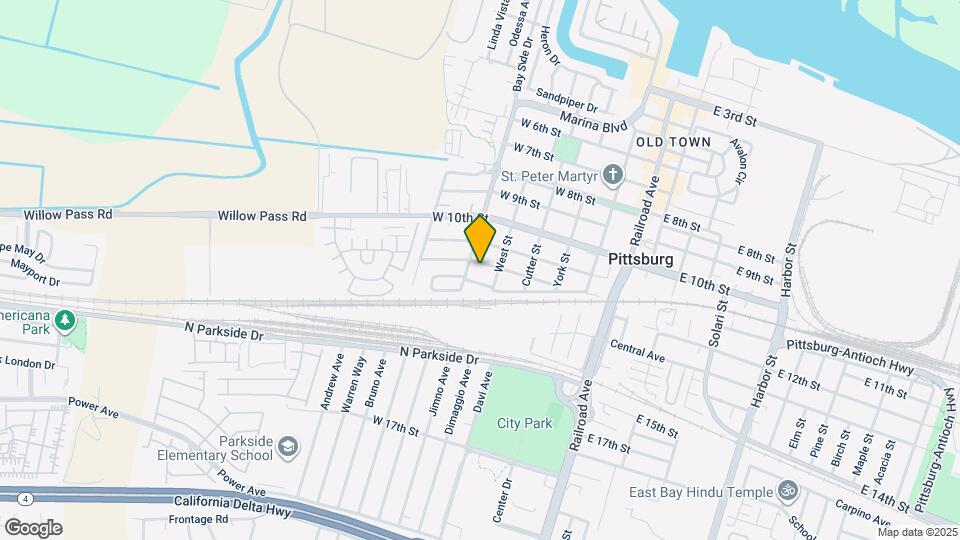 365 W 12th St Map and Location Details