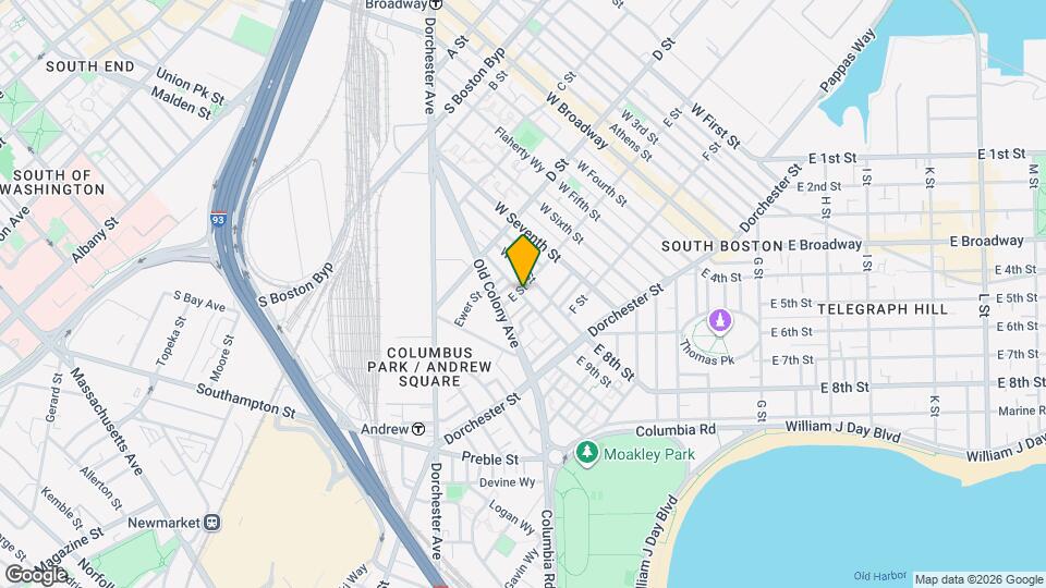 177 E St, Unit 2 Map and Location Details