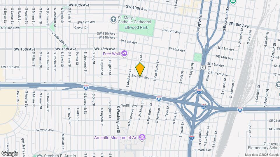 1701 S Monroe St Map and Location Details
