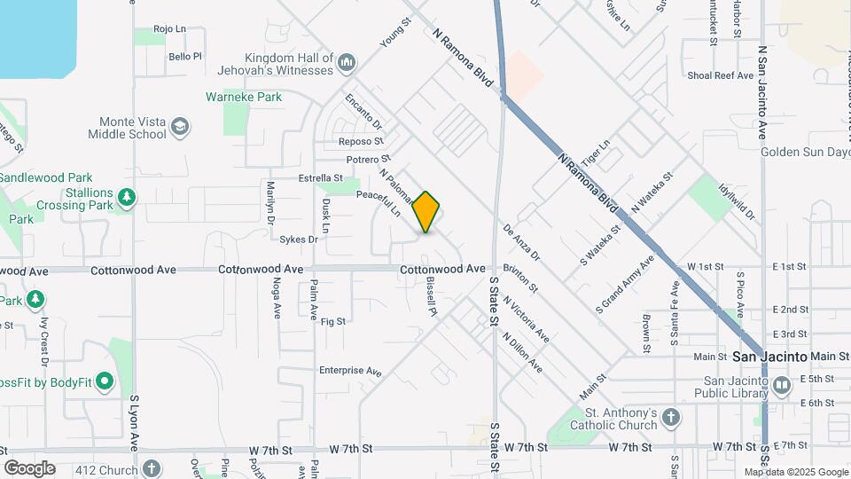 806 Early Dawn Way Mapa y Detalles de la Ubicación