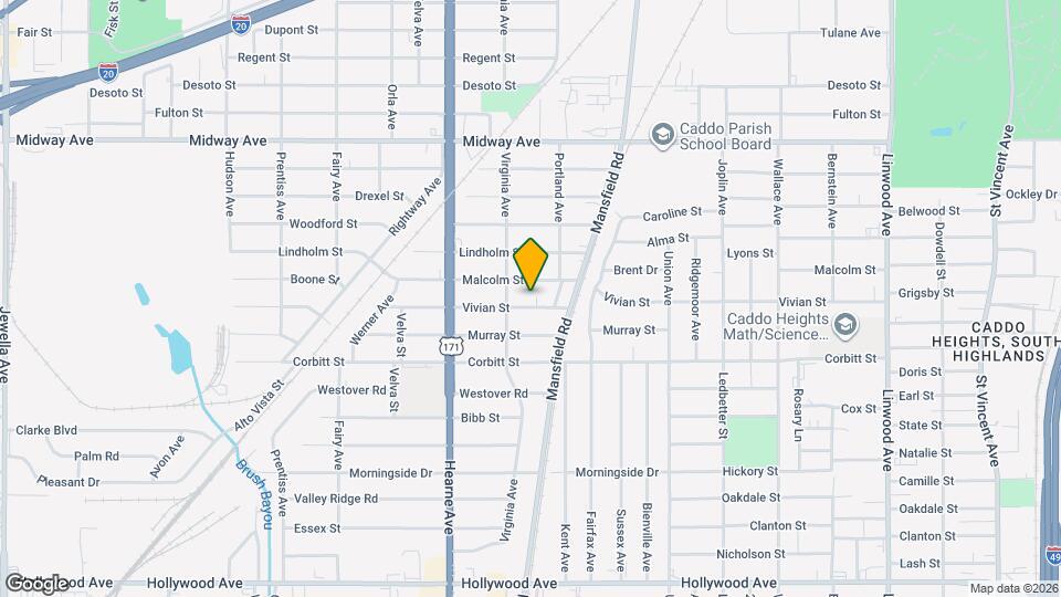 2536 Vivian St Map and Location Details