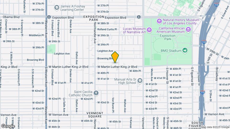 1217 W Martin Luther King Jr Blvd, Unit 1217 W. MLK Map and Location Details