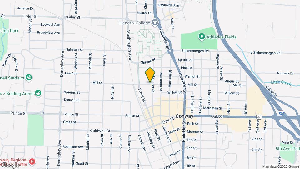 1165 Mill St Map and Location Details