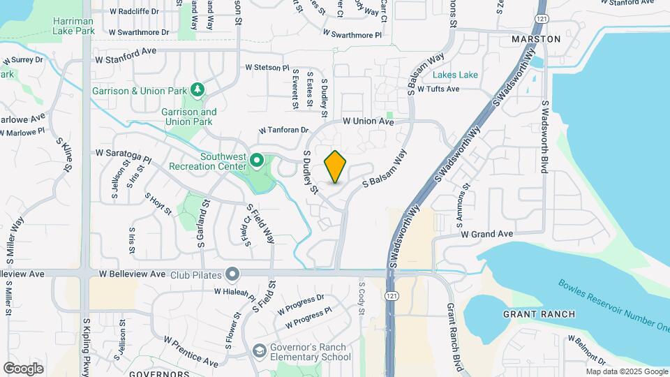 4896 S Dudley St, Unit 8-10 Map and Location Details