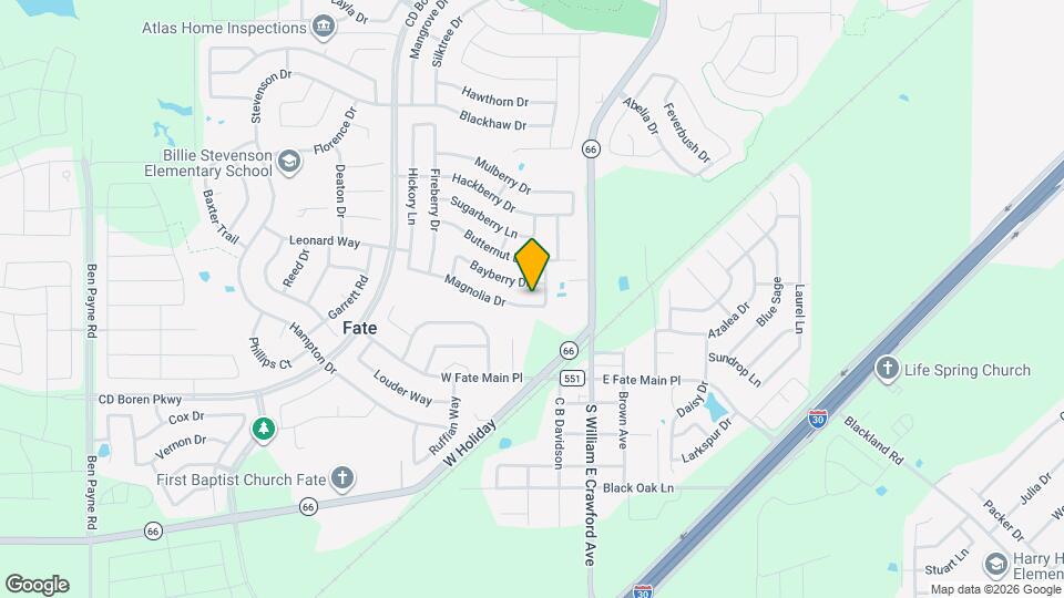 313 Magnolia Dr Map and Location Details