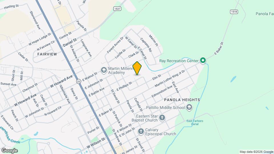 702 E Phillips St Map and Location Details