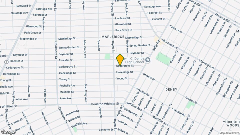 15246 Cedargrove St Map and Location Details