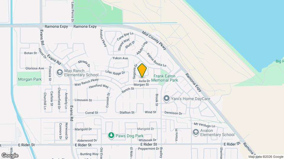 1440 Avila Dr Map and Location Details