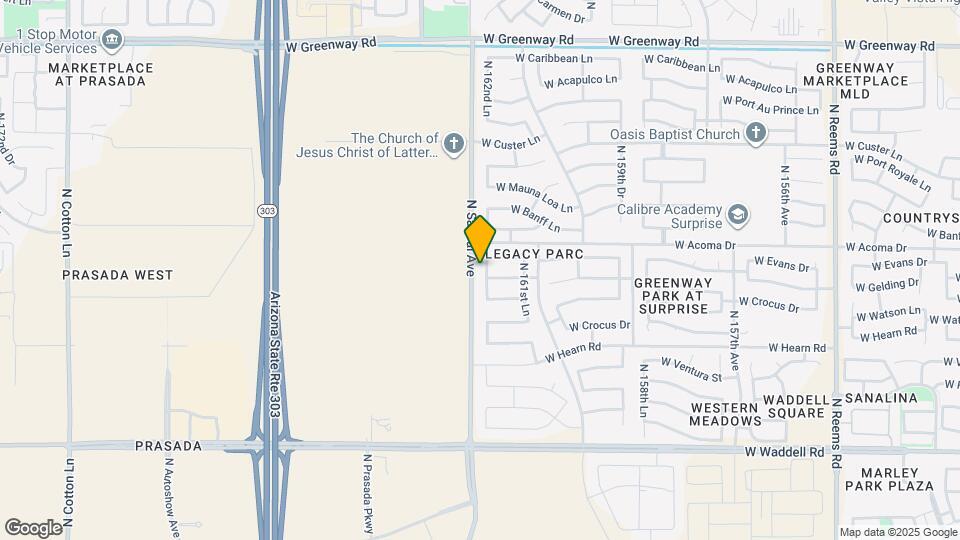 14514 N 162nd Ln Mapa y Detalles de la Ubicación