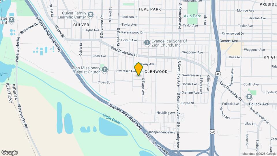 718 Wall St Map and Location Details