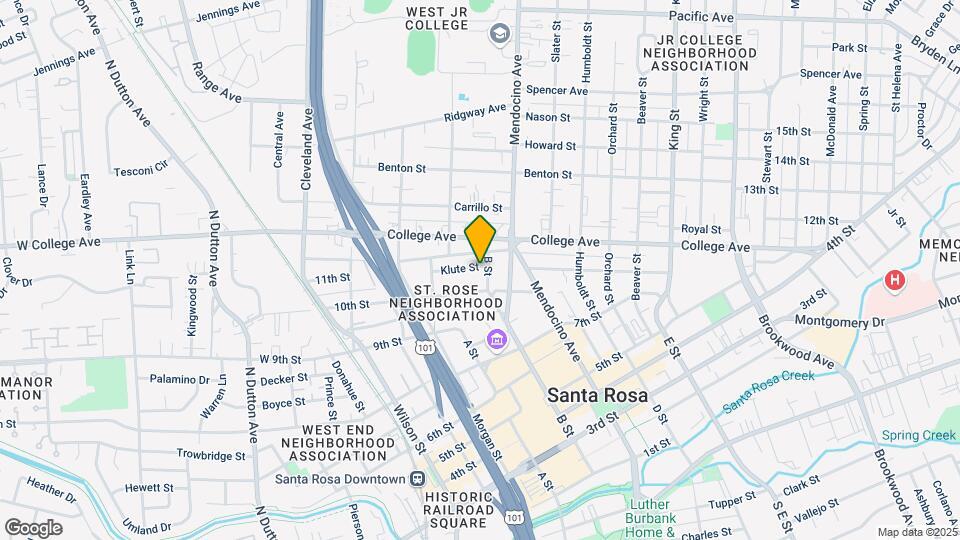 450 Klute St Mapa y Detalles de la Ubicación