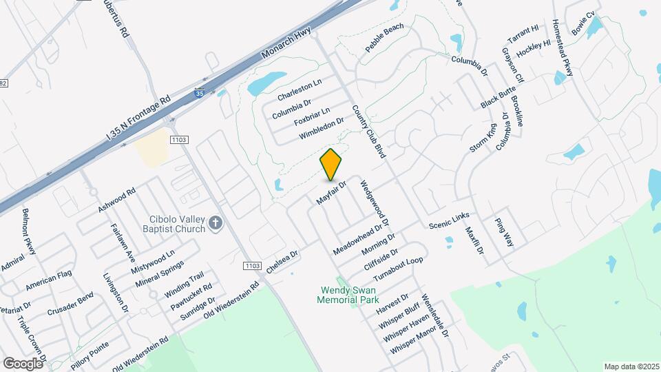 5005 Whisper Cove Mapa y Detalles de la Ubicación