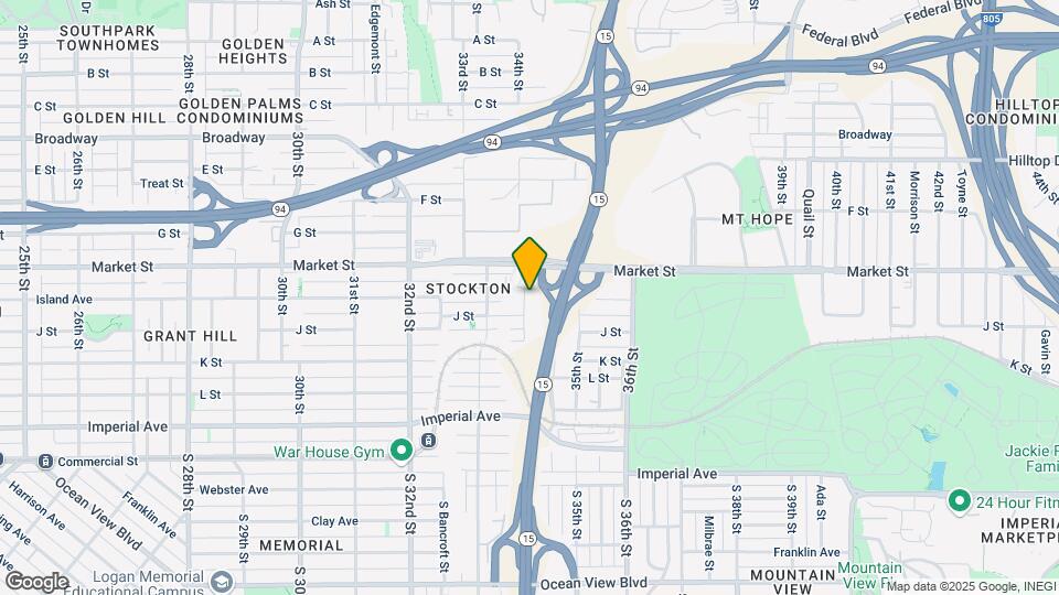 453 34th St Map and Location Details