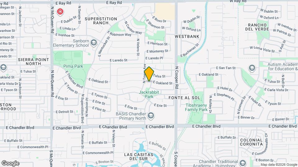 510 N Danyell Dr, Unit 126 Map and Location Details