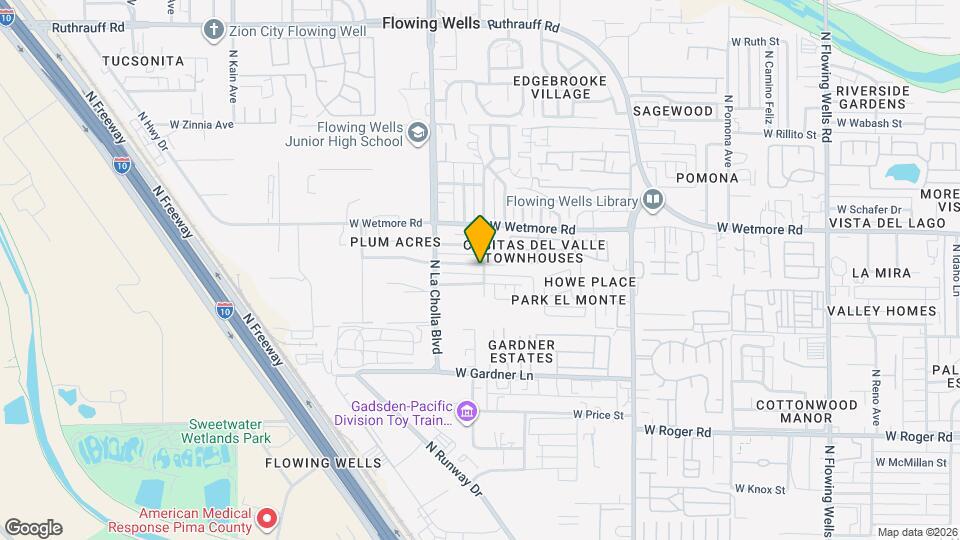 2001 W La Osa St Map and Location Details