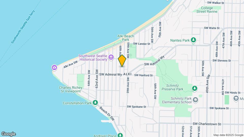 Alki 12 Apartments Map and Location Details
