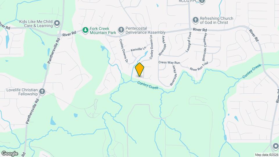 3892 Conley Downs Ln Map and Location Details