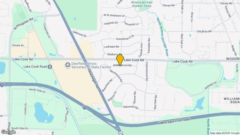 2015 Maplewood Rd Map and Location Details