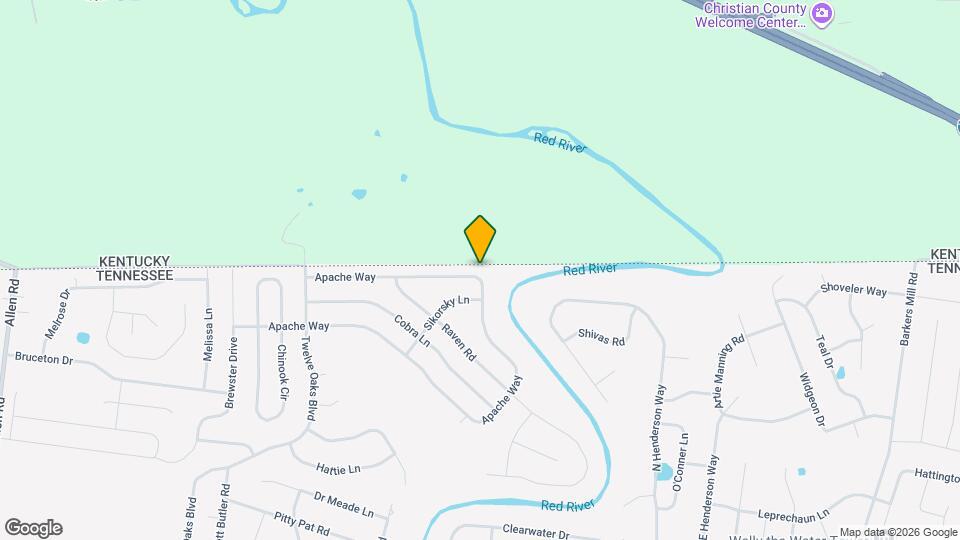 1768 Apache Way Map and Location Details