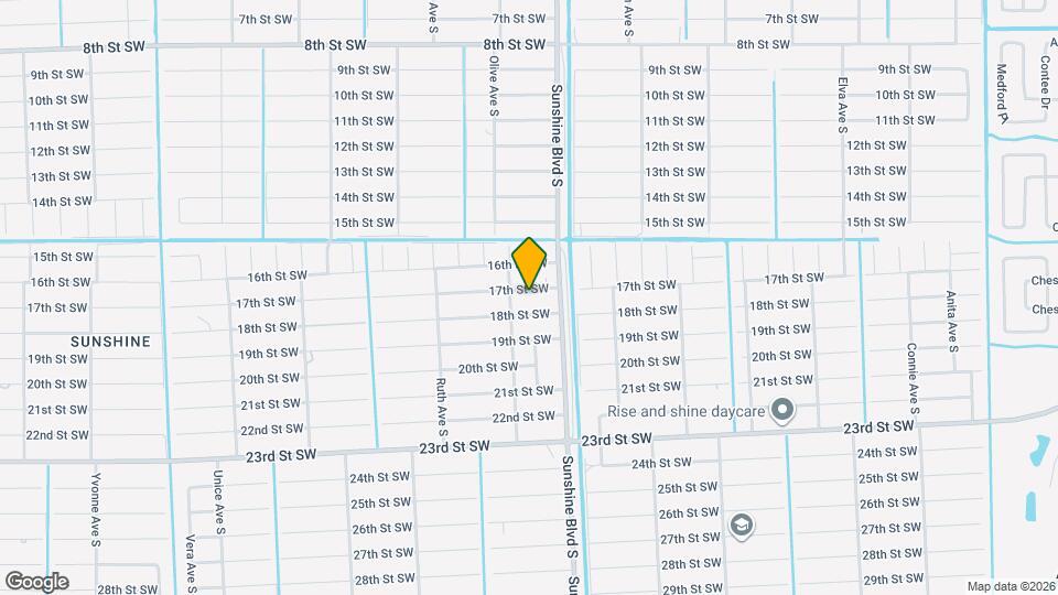 3109 17th St SW Map and Location Details