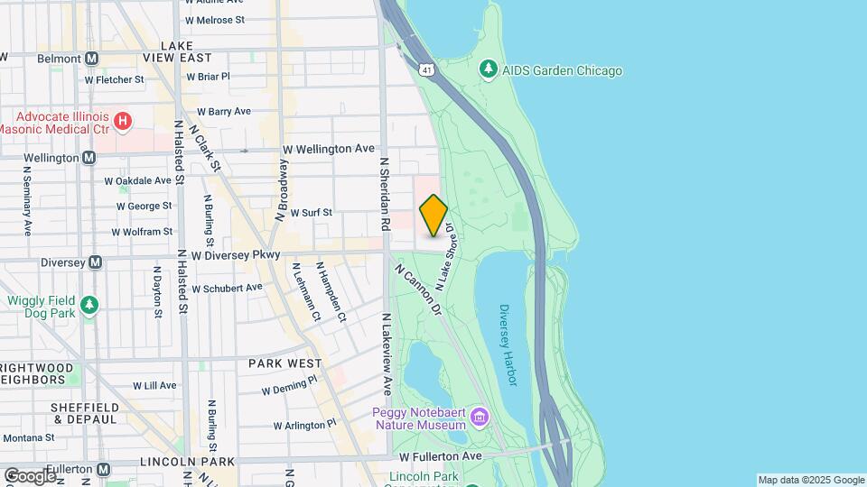 2800 N Lake Shore Dr Map and Location Details