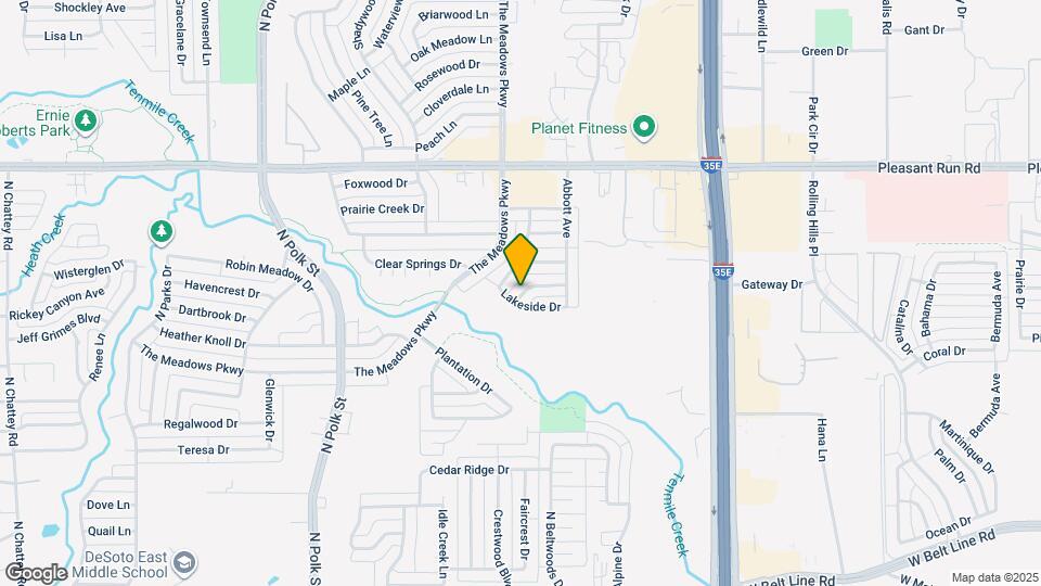 1103 Miramar Ave Map and Location Details