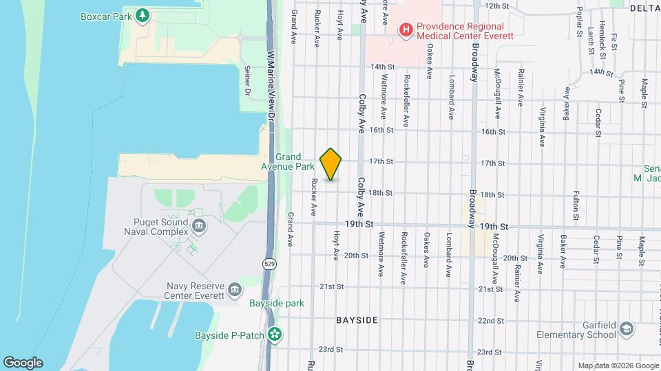 1726 Hoyt Ave, Unit 1 Map and Location Details