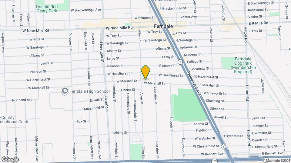 464 W Marshall St Map and Location Details