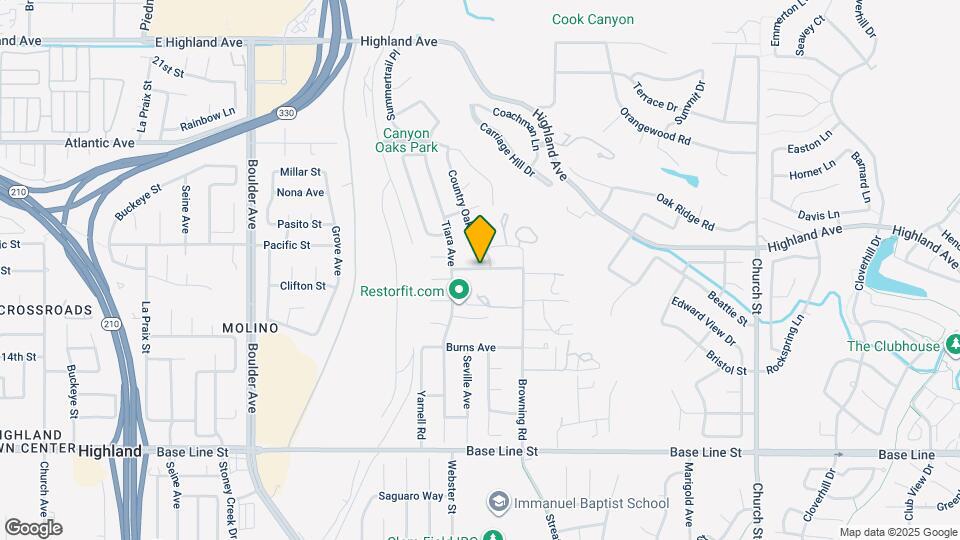 28349 Saffron Ave Map and Location Details
