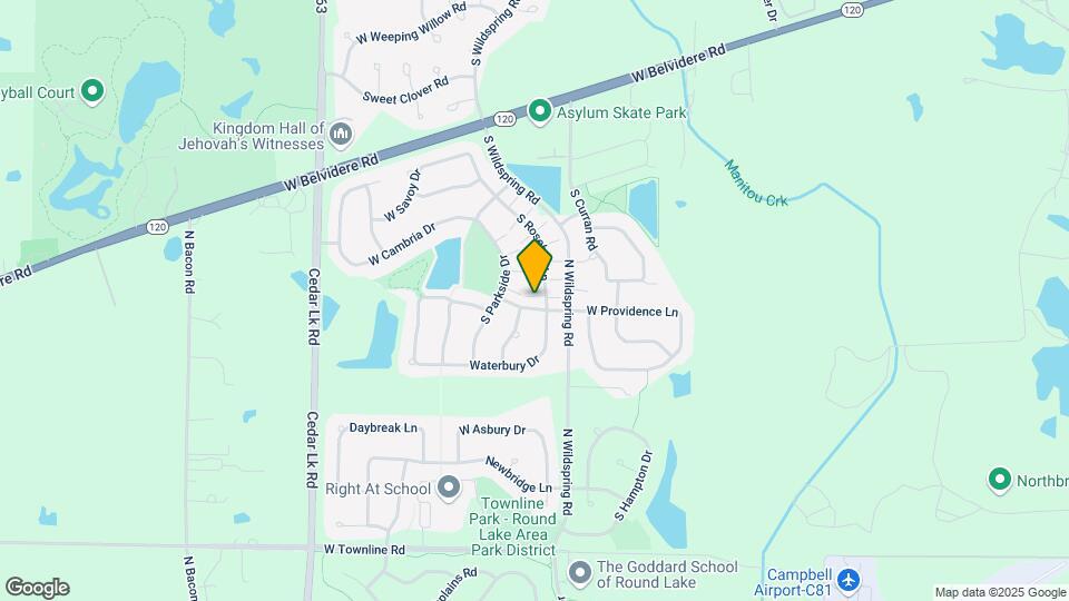 710 S Rosehall Ln Map and Location Details