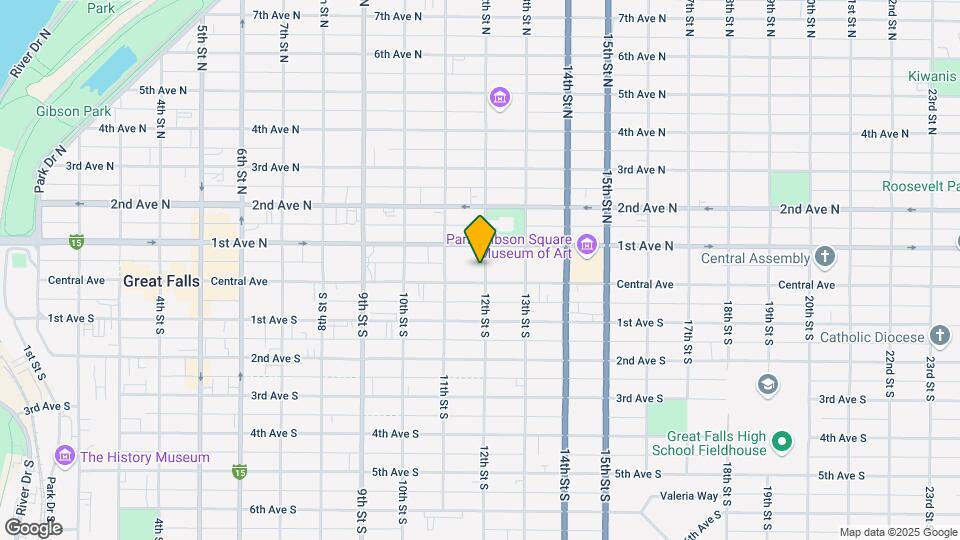 8-12 12th St N Map and Location Details