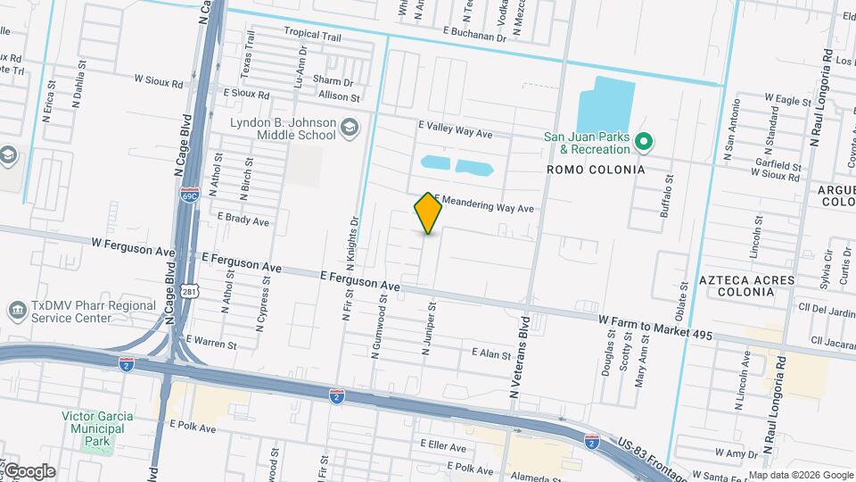 1808 N Yellow Brick Rd Map and Location Details
