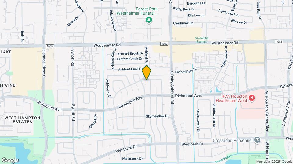 12702 Meadway Ct Map and Location Details