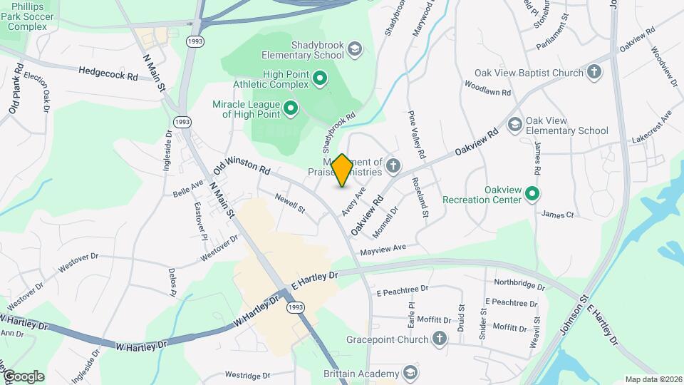 113 Avery Ave Map and Location Details