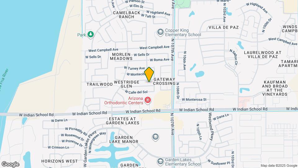 10818 W Heatherbrae Dr Mapa y Detalles de la Ubicación