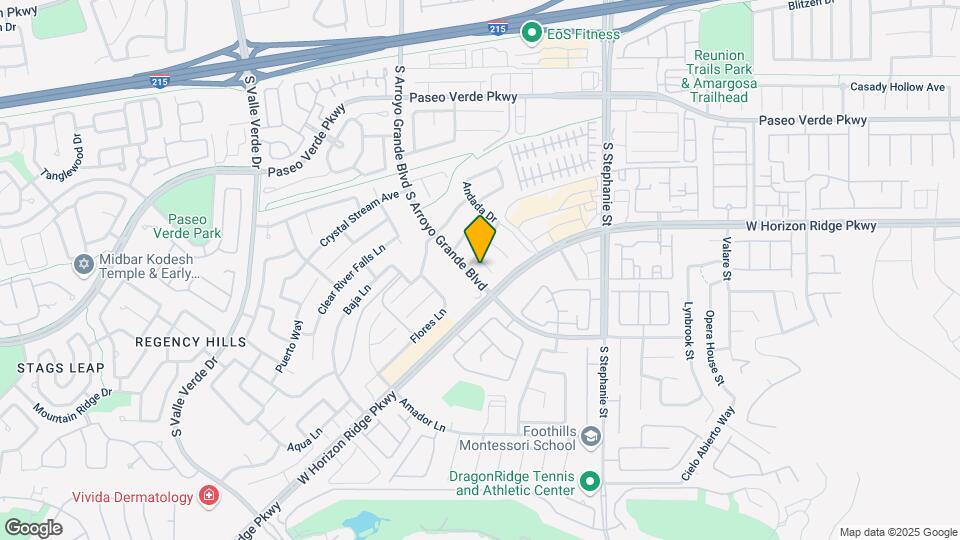 191 Verde Ridge Ct Map and Location Details