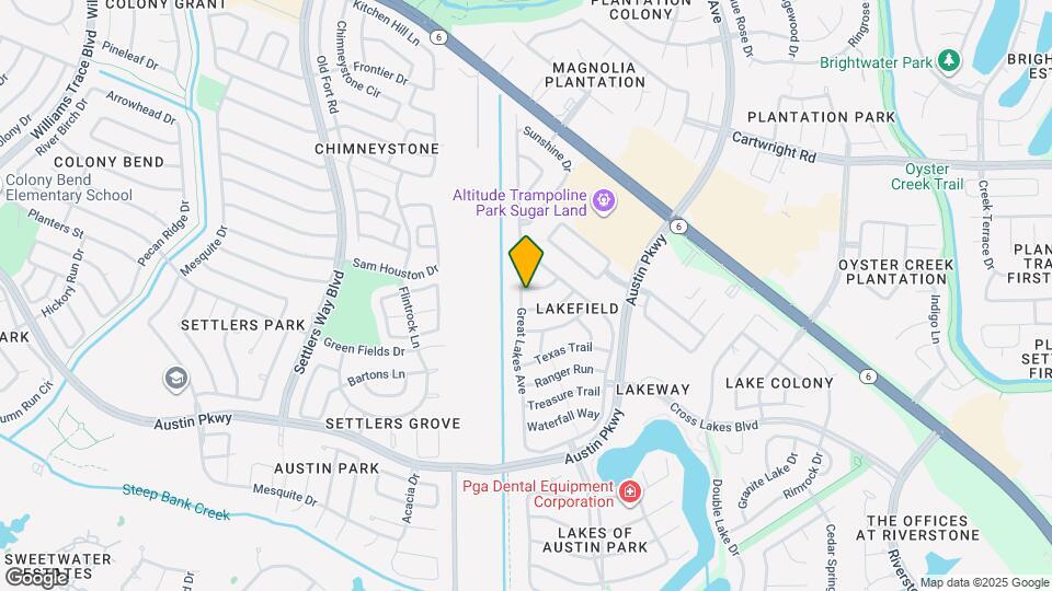 4402 Misty Mill Map and Location Details