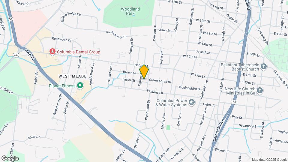 716 Taylor Bend Map and Location Details