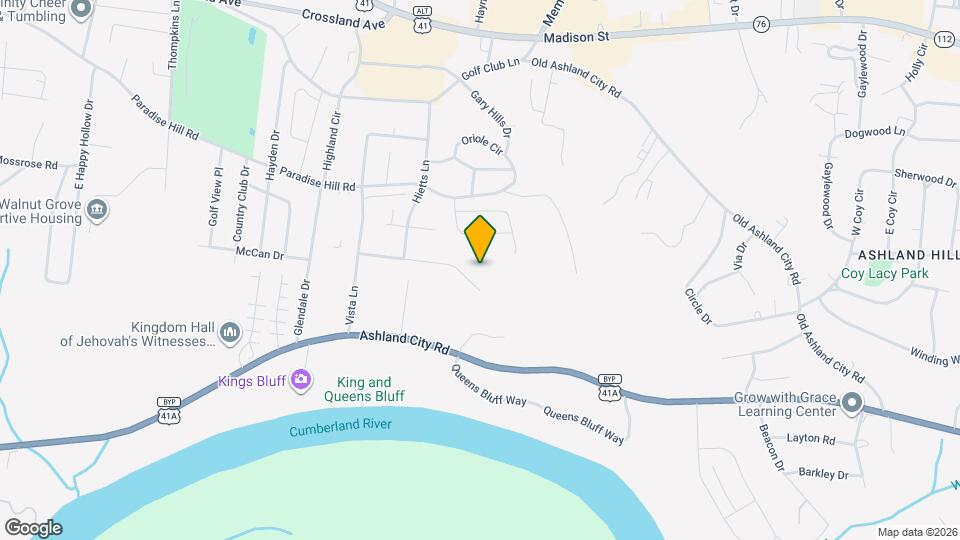 1731 Baltimore Dr Map and Location Details