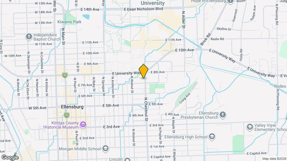 715 E 7th Ave Map and Location Details