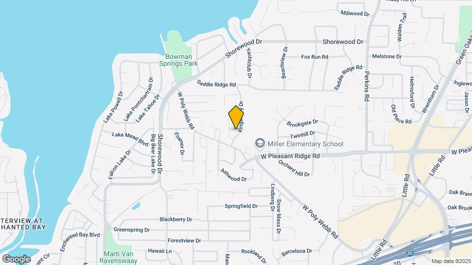 4116 Kingsferry Dr Map and Location Details