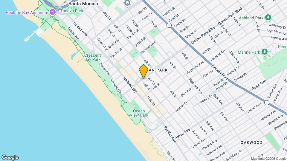 2545 2nd St Map and Location Details