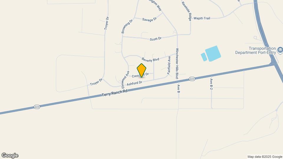 1114 Ashford Dr Map and Location Details