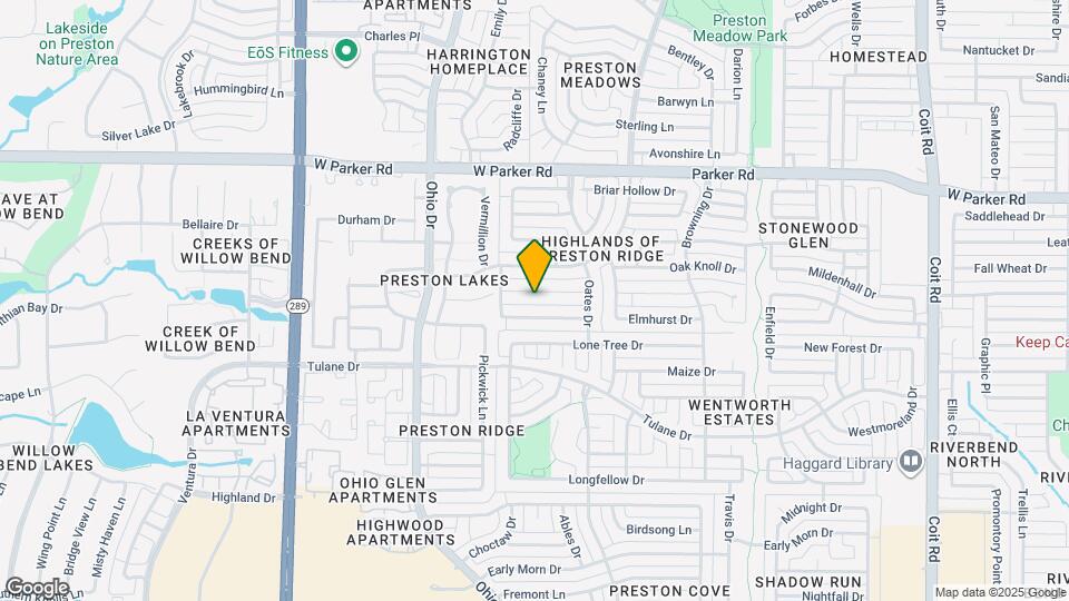 4552 Crosstimber Dr Map and Location Details