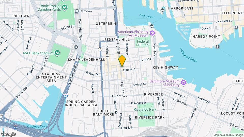 1125 Light St Map and Location Details