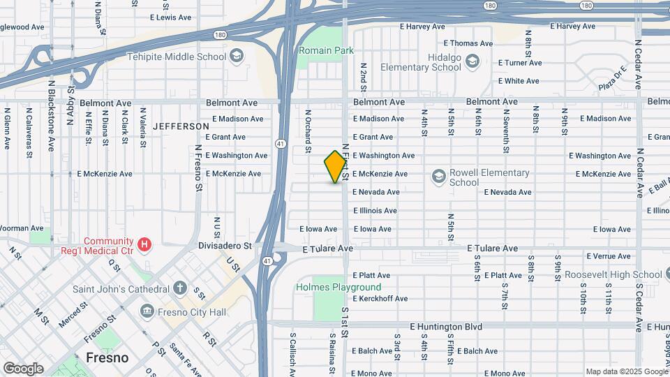 3061 E Nevada Ave Mapa y Detalles de la Ubicación