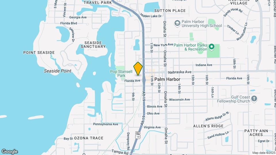 931 Florida Ave Map and Location Details